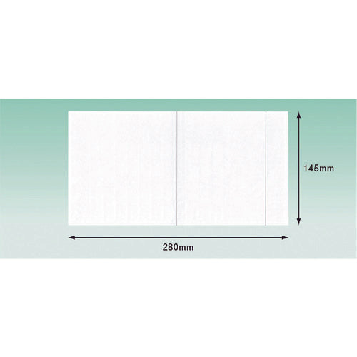 파피루스 딜리버리 팩 4방 용착 타입 위 PE 슬릿(길이 3봉투 사이즈용) 145×280