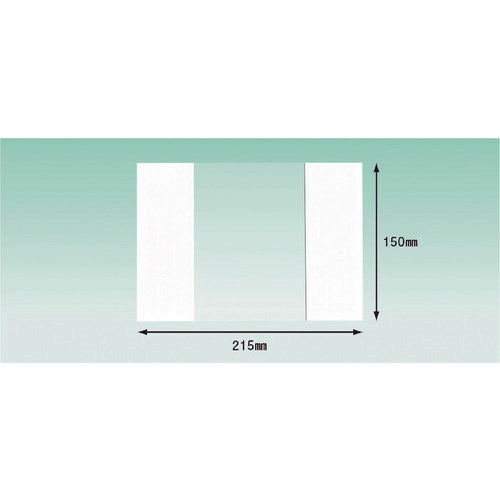 파피루스 딜리버리 팩 완전 밀봉 타입 부분 풀(A6 사이즈용) 150×215 100장입 PA-048T 1 PK