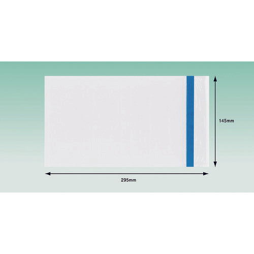 파피루스 OPEN 테이프 첨부 딜리버리 팩(장 3 봉투 사이즈용) 145×295 100장입 전면 풀 PA-203OP 1 PK