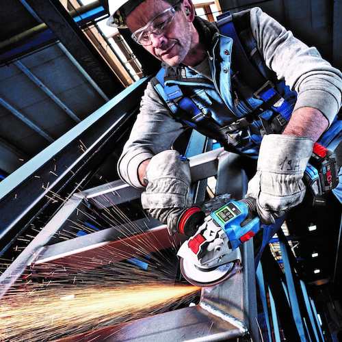 Bosch X-LOCK Cordless Disc Grinder GWX18V-15SC5H 1 unit