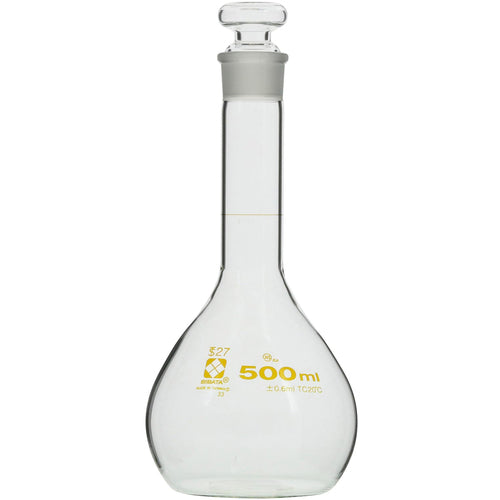 ＳＩＢＡＴＡ　メスフラスコ　短形　５００ｍＬ　023080-500　1 本