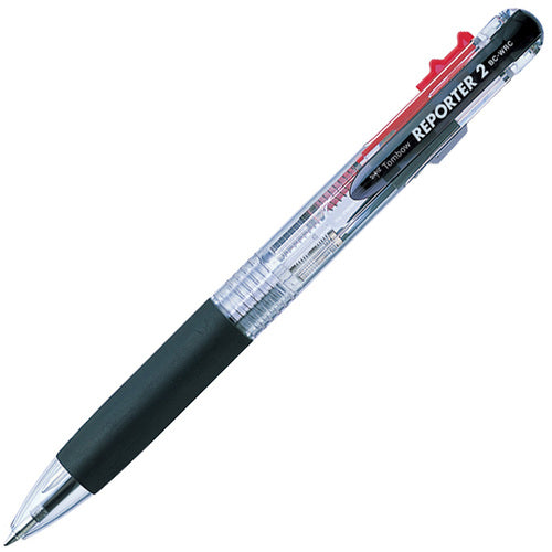 Tombow 2-color ballpoint pen Reporter 2, transparent, BC-WRC20, 1 pen