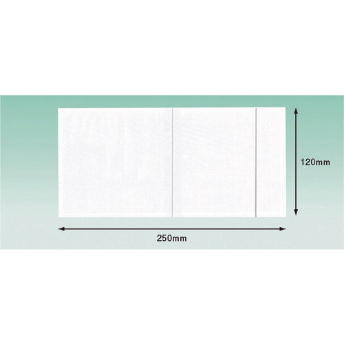파피루스 딜리버리 팩 4방 용착 타입 상 PE 슬릿(길이 4봉투 사이즈용) 120×250