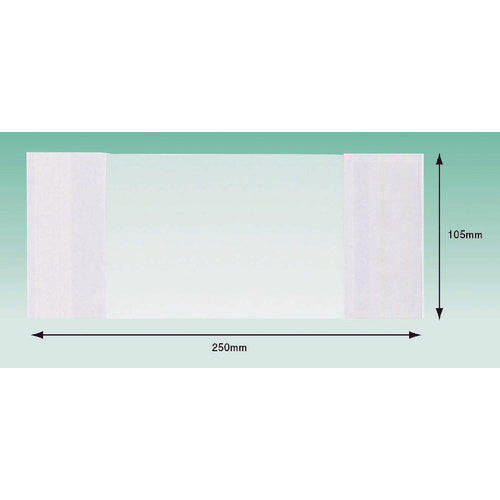 파피루스 ONE PICE 딜리버리 팩(장 4 봉투 사이즈용) 105×250 100장입 부분 풀 PA-151 1 PK