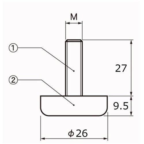 WAKI DC Adjuster 20XM6 ADJ-7 1 piece