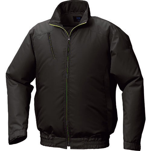 空調服　ポリエステル製カジュアル空調服［［Ｒ上］］ウェアのみブラックＬ　KU92010C-C09-S3　1 着