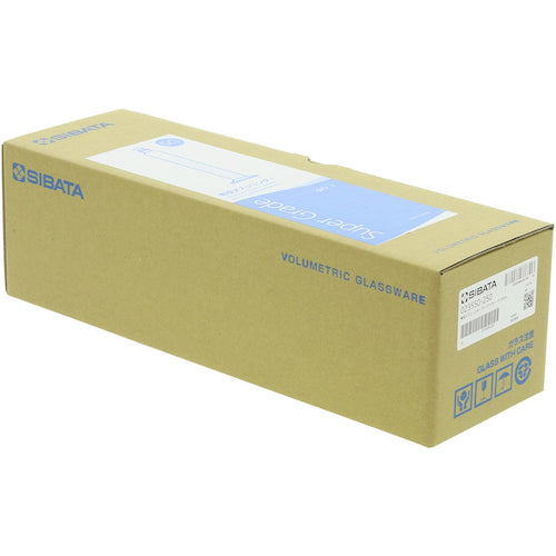 SIBATA Measuring Cylinder with Stopper, Super Grade, 250mL, 023550-250, 1 unit