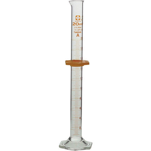 SIBATA Measuring Cylinder Custom A 20mL 026500-20 1 unit