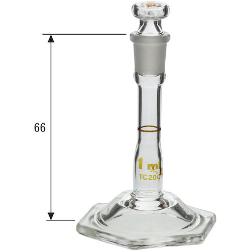 SIBATA Micro Measuring Flask Super Grade 1mL 023050-1 1 piece