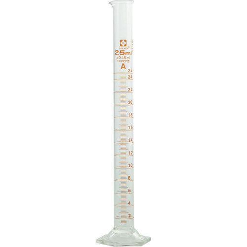 SIBATA Measuring Cylinder Super Grade 25mL 023520-25 1 unit