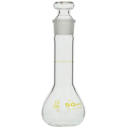 ＳＩＢＡＴＡ　メスフラスコ　短形　５０ｍＬ　023080-50　1 本