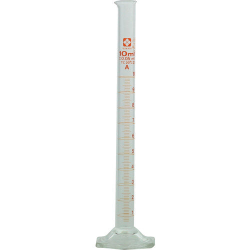 SIBATA Measuring Cylinder Super Grade 10mL 023520-10 1 unit
