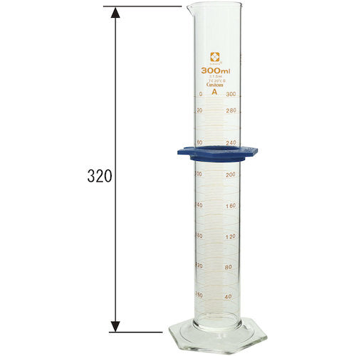 ＳＩＢＡＴＡ　メスシリンダー　カスタムＡ　３００ｍＬ　026500-300　1 本