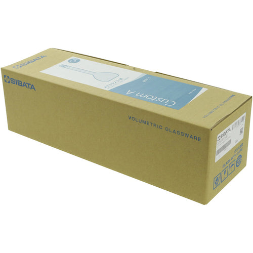 ＳＩＢＡＴＡ　メスフラスコ　カスタムＡ　茶褐色　５００ｍＬ　026100-500　1 本