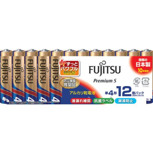 FDK Alkaline Battery AAA Premium S (12 pieces) LR03PS(12S) 1 PK