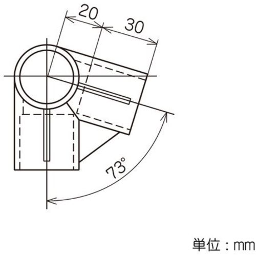 ＹＡＺＡＫＩ　プラスチックジョイント　Ｊ−２１　ＡＡＳ　Ｓ　ブラック　イレクター　Φ２８用　J-21-S-BL　1 個