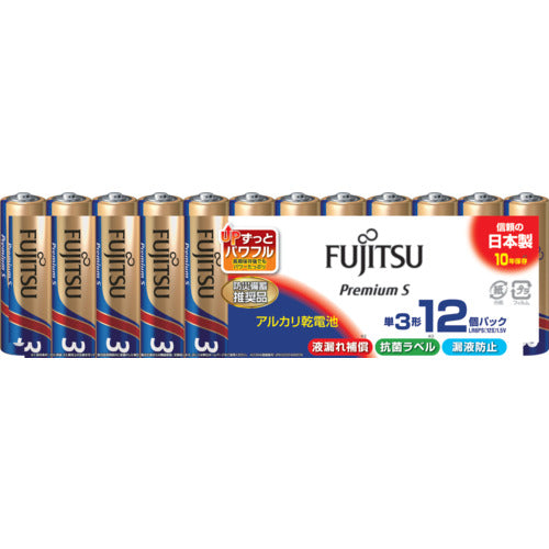 FDK Alkaline Battery AA Premium S (12 pieces) LR6PS(12S) 1 PK