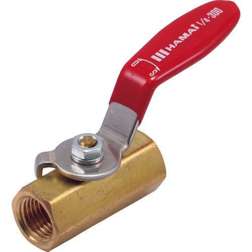 ＨＡＭＡＩ　黄銅製ボールバルブ（レバー）　BBS-01-20RC　1 個