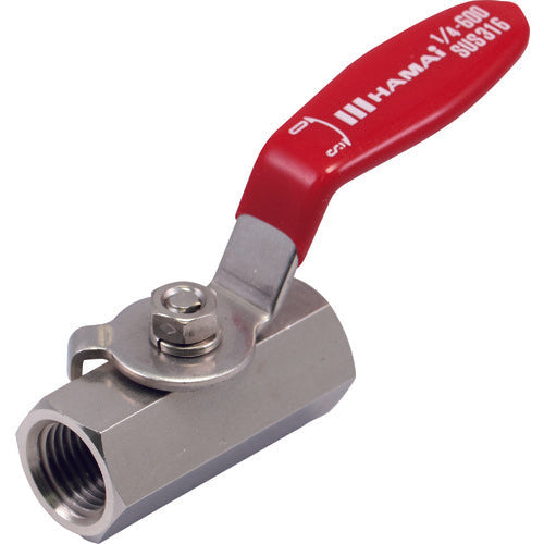 HAMAI Stainless Steel Ball Valve (Lever) BSS-01-20RC 1 pc