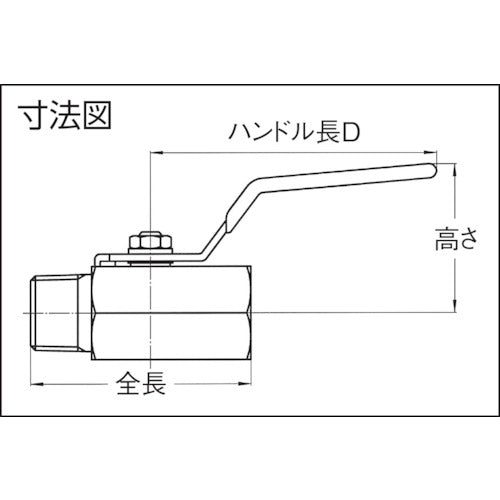 HAMAI 남성 - 여성 황동 볼 밸브 BBS-81-15RC 1 개