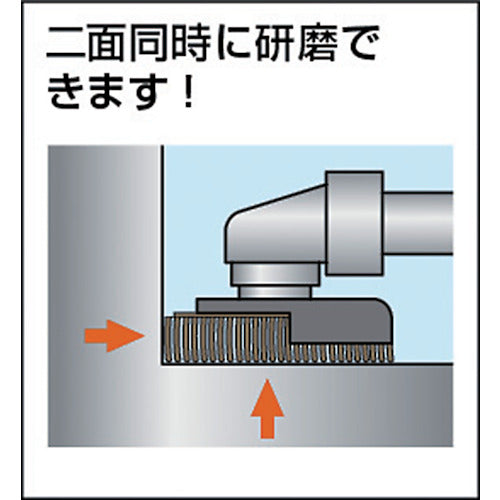 ＴＲＵＳＣＯ　ＧＰディスクホイール　ねじ込式垂直植え　Φ１００　５枚入　８０＃　GP100A-AL　1 箱