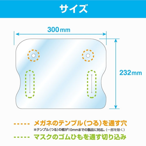 マグエックス　フェイスシールド　FC-100-KT　1 袋
