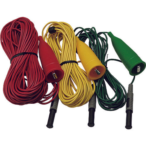 KYORITSU Precision Measurement Cord (Red 20m, Yellow 10m, Green 5m) MODEL7266 1 pc