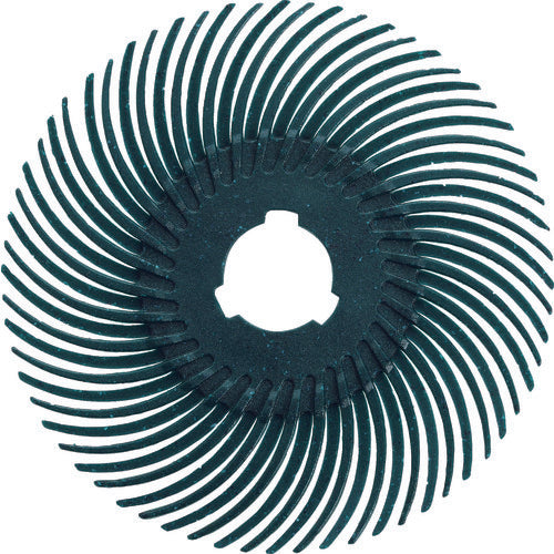 TRUSCO Radial Brush Disc Φ50.8 #80 Green TBR50.8X80 20 pieces