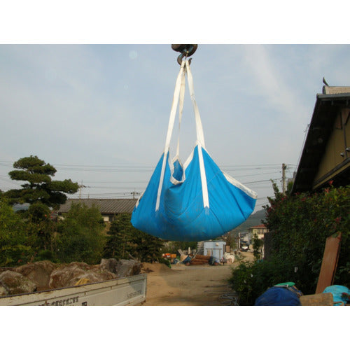 丸善織物　トラッシュシート　４点フックタイプ　３Ｍ角　TS-30B　1 枚