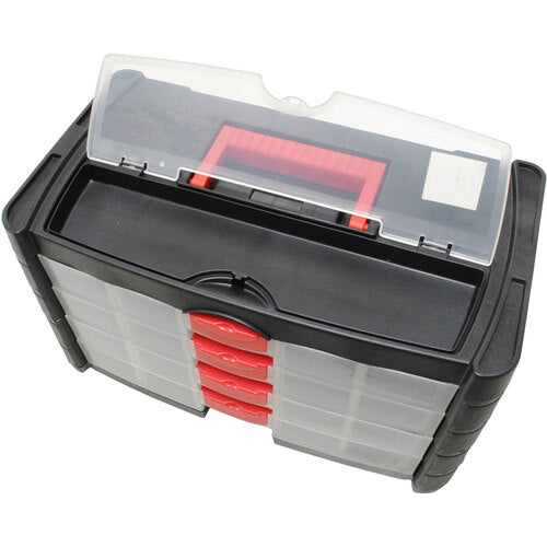 アストロプロダクツ　ＡＰ　プラスチックボックス　４段引出　2003000004458　1 個