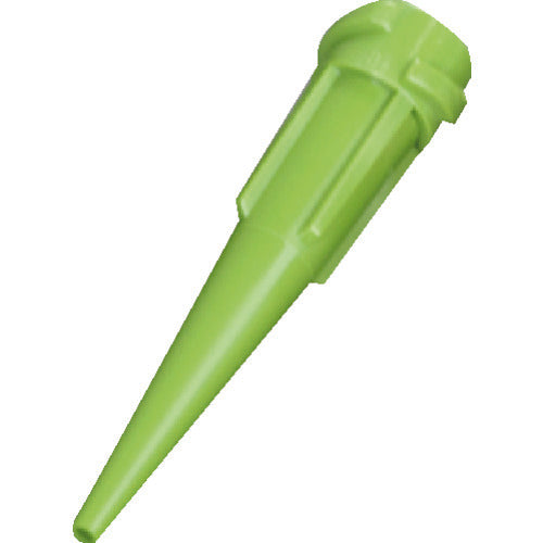 MUSASHI Double Thread Taper Nozzle Light Green 50 Pieces TPND-18G-U 1 PK