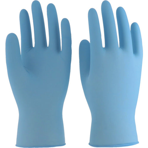 S.T. Nitrile Disposable Gloves Powder-Free 992SS Blue 100 Pieces ST75475 1 Box