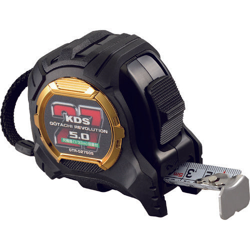 ＫＤＳ　コンベックス　剛立Ｇ２７巾　５ｍまさめ厚爪　GTR-G2750S　1 個