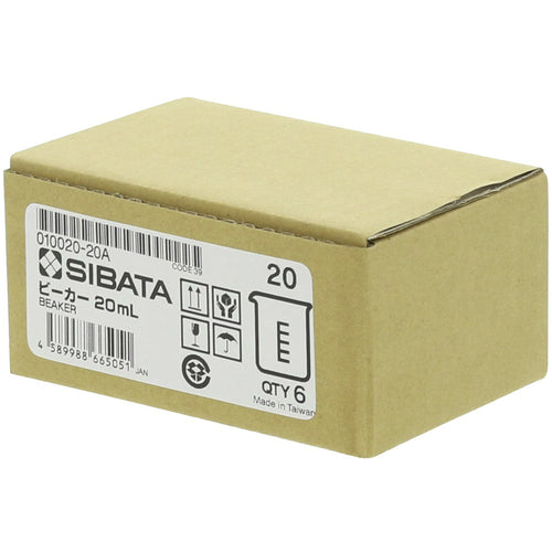 ＳＩＢＡＴＡ　ビーカー　目安目盛付　２０ｍＬ　　010020-20A　1 個