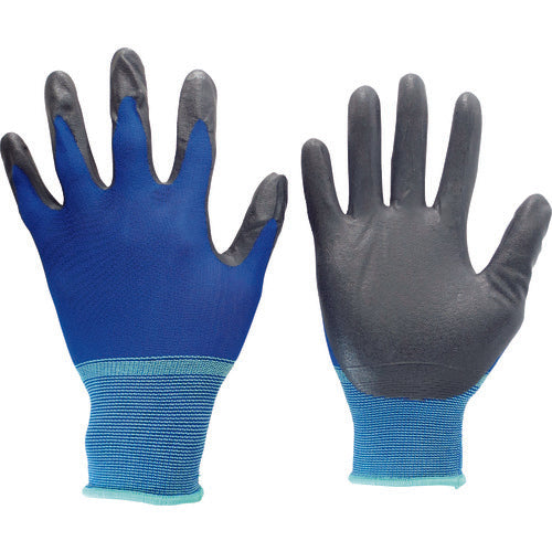 Midori Anzen Thin Nitrile Coated Backless Gloves L MHG-150N-L 1 pair