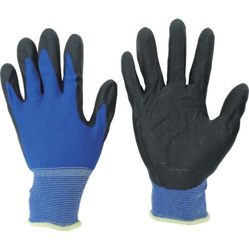 Midori Anzen Thin Nitrile Coated Backless Gloves LL MHG-150N-LL 1 pair