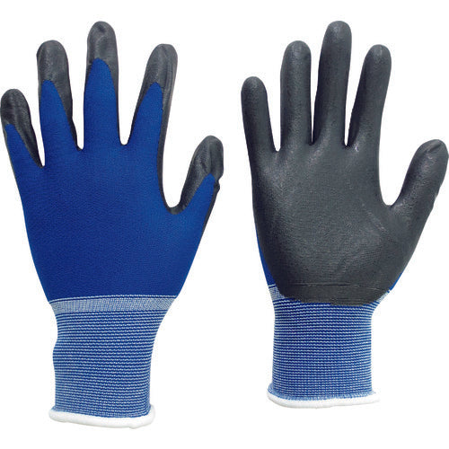 Midori Anzen Thin Nitrile Coated Backless Gloves S MHG-150N-S 1 pair