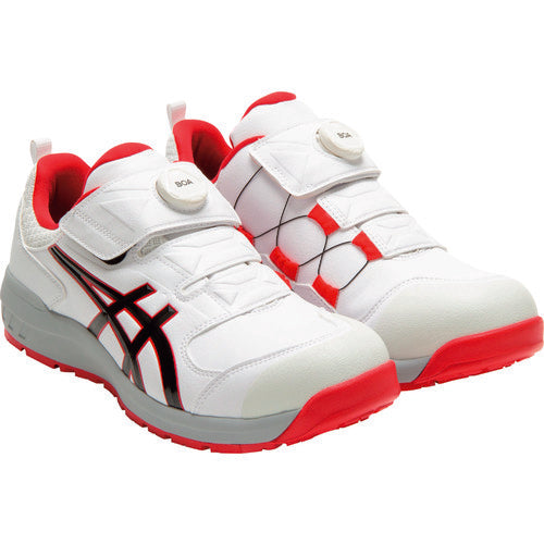 ASICS 윈잡 CP307 BOA 화이트×클래식 레드 25.5 cm 1273A028.100-25.5 1 다리