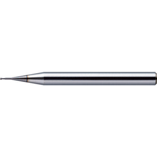 Union Tool DLCCOAT 2-blade long neck ball for copper electrode processing R0.4 x effective length 2 x blade length 0.64 x neck diameter 0.79 x total length 45 DLCLB2008-020 1 piece