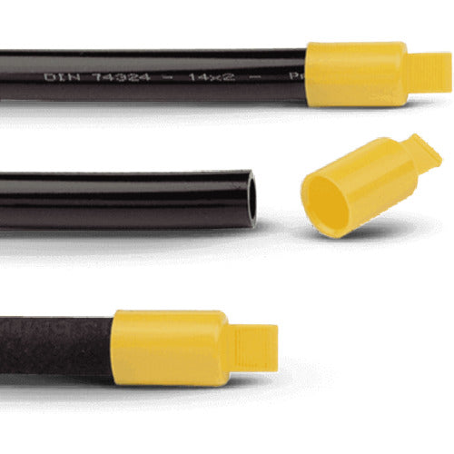 Ｐｏｅｐｐｅｌ　グリップ付きエンドキャップ　ＥＶＡ　８．０ｍｍ　１００個入　210082000L0　1 袋