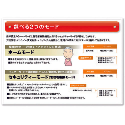 LOCKMAN 디지털 도어록 ID-502TAB ID-502TAB 1 S