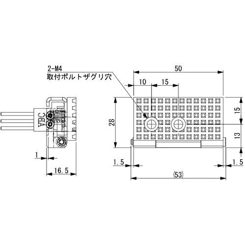 アインツ　当板・角型・黒ＳＷ付・ミニシリンダー用　KRCR-5000　1 個