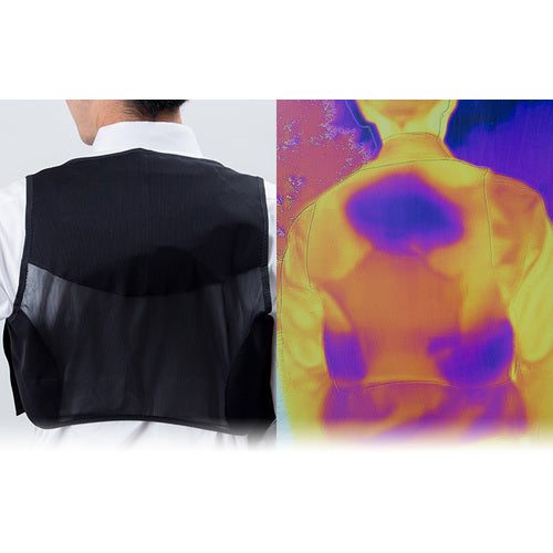 아이 티 이 아이스 배터리 재킷 (아이스 배터리 팩 3 개 세트 포함) MPRO-01 1 착용