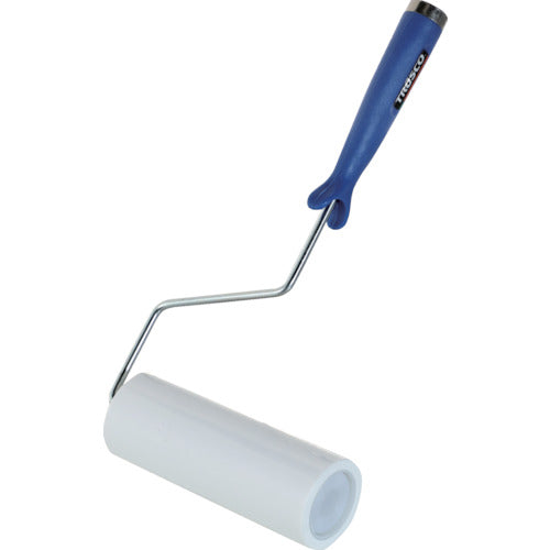 TRUSCO 클린 룸용 점착 롤러 6 인치 용 핸들 점착 롤러 흰색 1 권 부착 2 중봉투 CNR6H-W 1 개