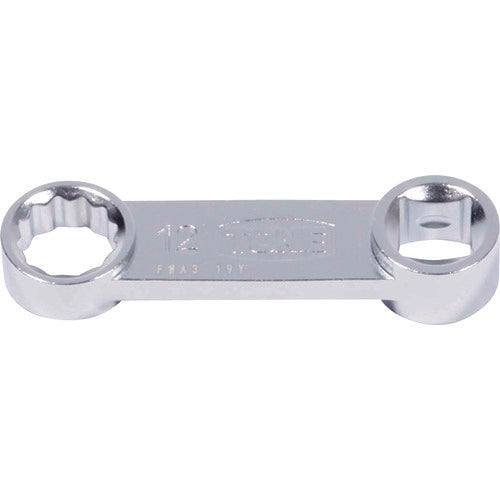 TONE 소켓 어댑터 오프셋 안경 어댑터 삽입각 9.5mm 전장 69mm 대변 치수 12mm FWA3-12 1개