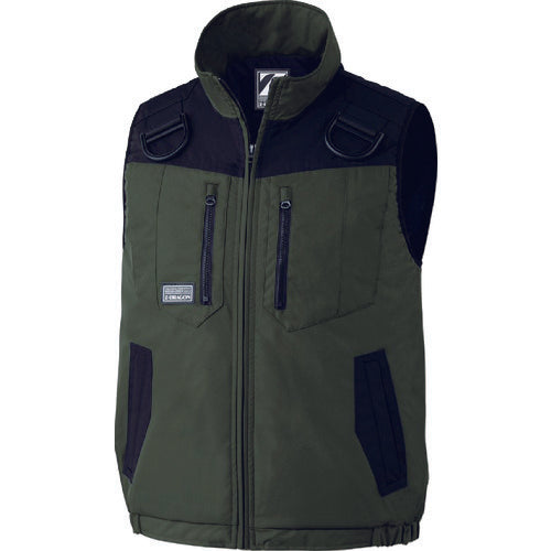 Z-DRAGON 베스트 아미 그린 LL 78040-040-LL 1 착용