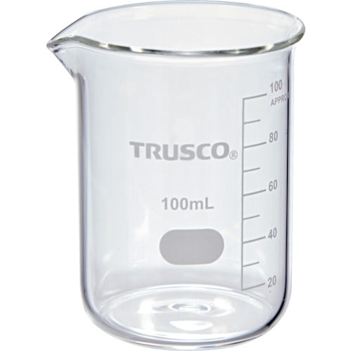 ＴＲＵＳＣＯ　ガラスビーカー　１００ｍｌ　GB-100　1 個