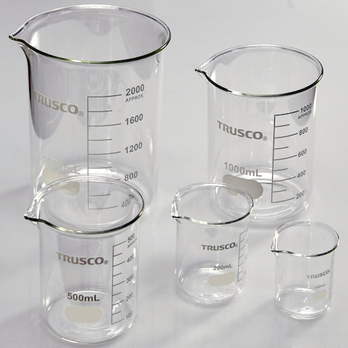 ＴＲＵＳＣＯ　ガラスビーカー　１０００ｍｌ　GB-1000　1 個