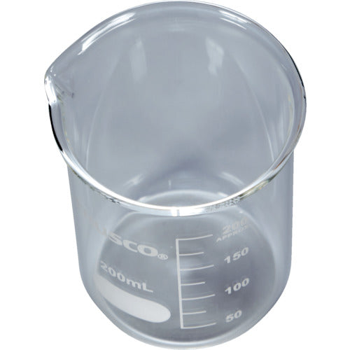 ＴＲＵＳＣＯ　ガラスビーカー　２００ｍｌ　GB-200　1 個