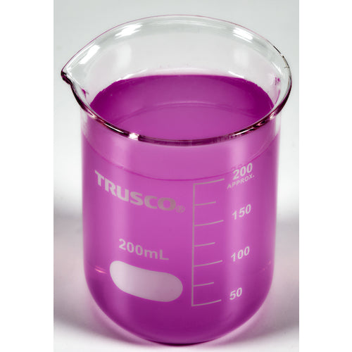 ＴＲＵＳＣＯ　ガラスビーカー　２００ｍｌ　GB-200　1 個